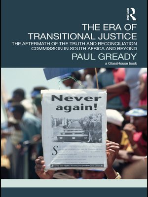 cover image of The Era of Transitional Justice
